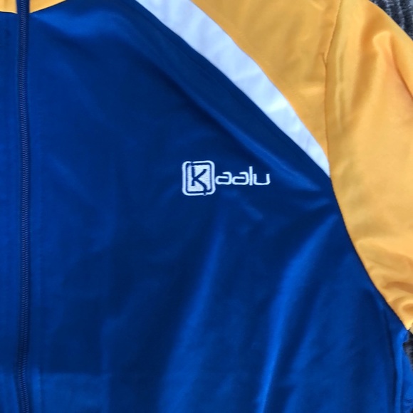 Blue, yellow & white kaalu jacket - Picture 2 of 3